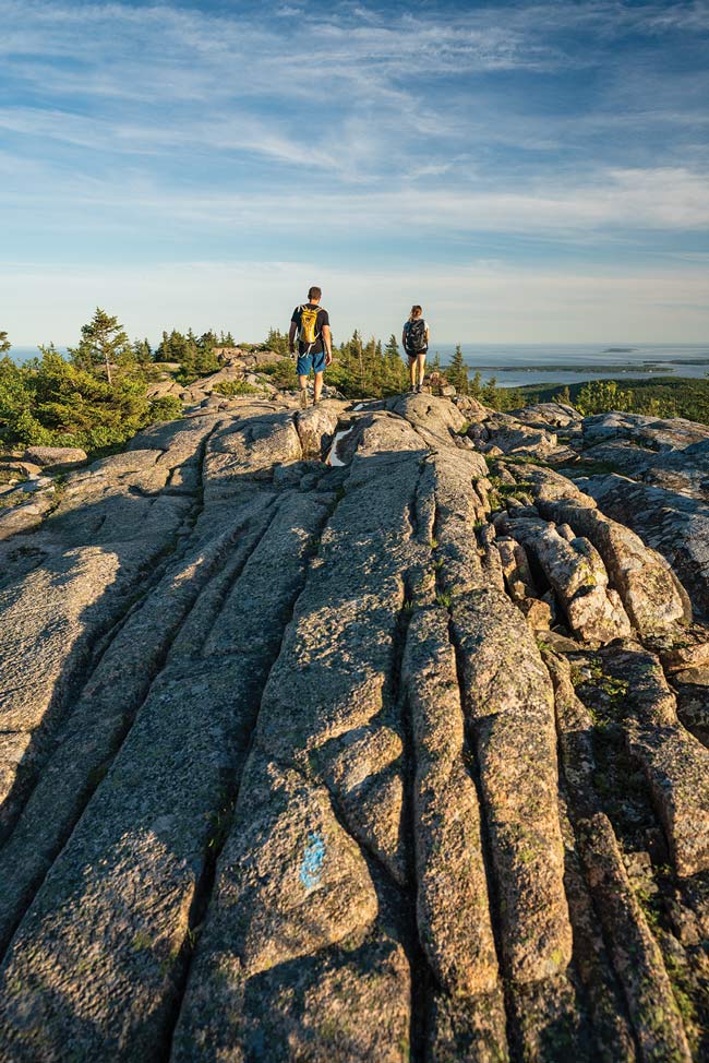 4 Trails to the Top of Acadia's Cadillac Mountain