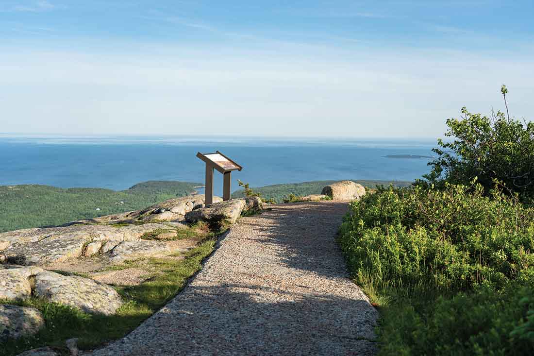 4 Trails to the Top of Acadia's Cadillac Mountain