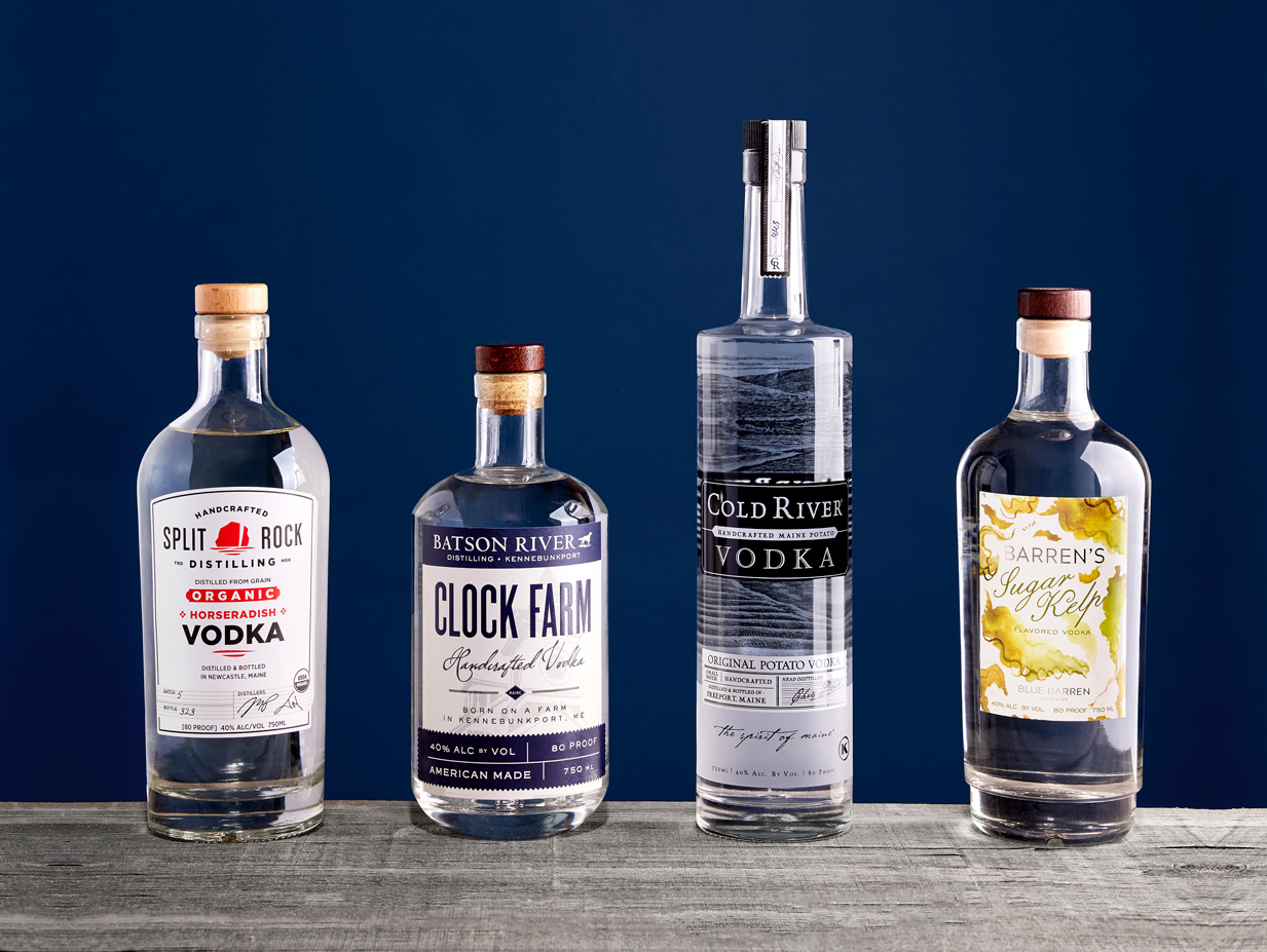 The Four Maine Craft Vodkas Your Cocktail Cabinet Needs