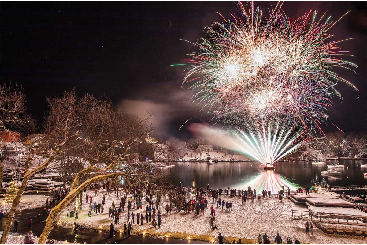 Ralston never misses a year of shooting Rockport’s Holiday on the Harbor celebration — one of scores of Maine community events made possible by philanthropic support.